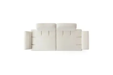 Torrelis Bäddsoffa 3-sits - Vit - Möbler - Vardagsrum - Bäddsoffor