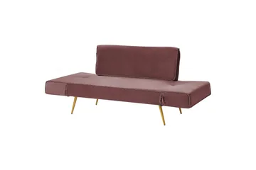 Touya Bäddsoffa 2-sits - Guld/Rosa - Möbler - Vardagsrum - Bäddsoffor