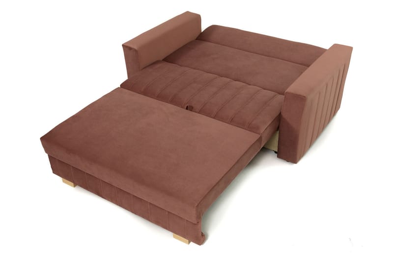 TOVHULT 2-sits Bäddsoffa Sammet/Svart - Möbler - Vardagsrum - Bäddsoffor