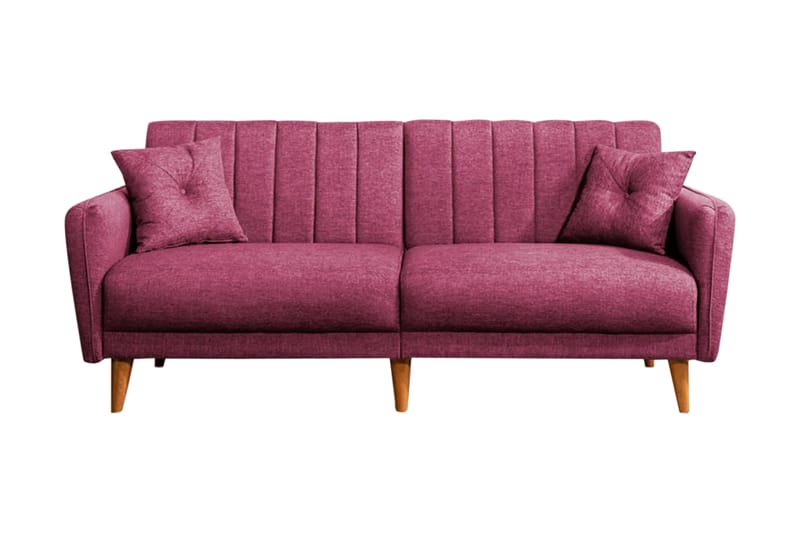 TOWNSON 3-sits Bäddsoffa Röd - 3-sits bäddsoffa - Bäddsoffor