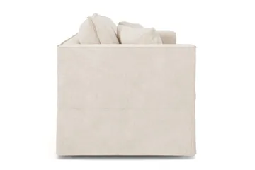Travstad 3-sits Bäddsoffa i Chenille frammåtbäddad - Beige - Möbler - Vardagsrum - Bäddsoffor - 3-sits bäddsoffa