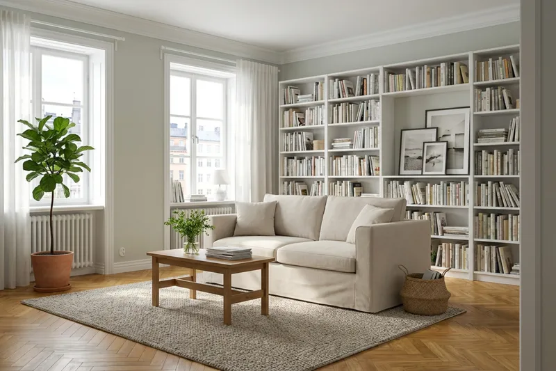 Travstad 3-sits Bäddsoffa i Chenille frammåtbäddad - Beige - Möbler - Vardagsrum - Bäddsoffor - 3-sits bäddsoffa