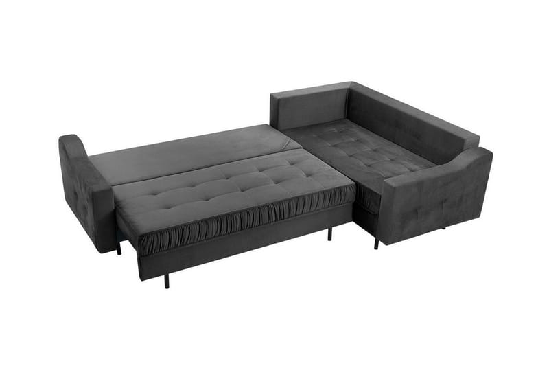 Tregaron 4-sits Hörnbäddsoffa Mörkblå - Möbler - Vardagsrum - Bäddsoffor - Hörnbäddsoffa
