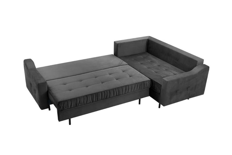 Tregaron 4-sits Hörnbäddsoffa Mörkblå - Möbler - Vardagsrum - Bäddsoffor - Hörnbäddsoffa