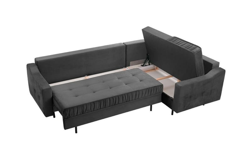 Tregaron 4-sits Hörnbäddsoffa Mörkröd - Möbler - Vardagsrum - Bäddsoffor - Hörnbäddsoffa