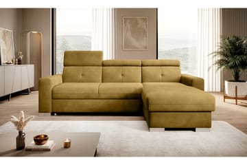 Trent Bäddsoffa m. Divan med Förvaring 3-sits - Gul - Möbler - Vardagsrum - Bäddsoffor