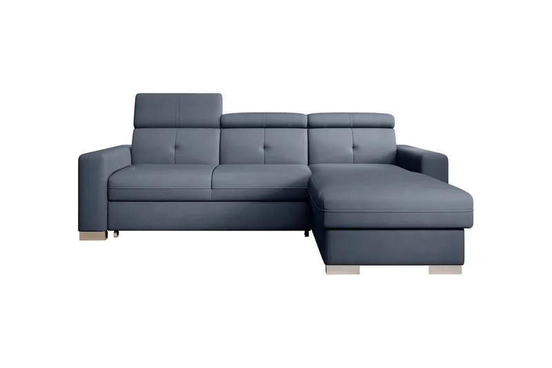 Trent Bäddsoffa m. Divan med Förvaring 3-sits - Mörkblå - Möbler - Vardagsrum - Bäddsoffor