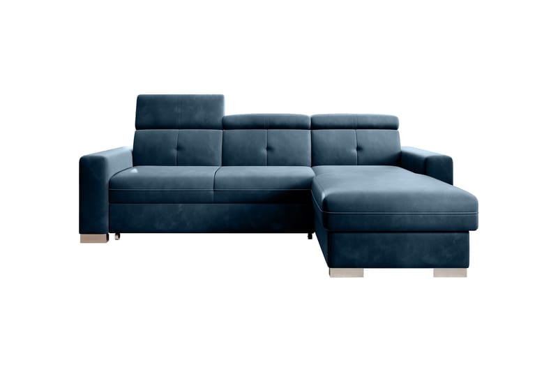 Trent Bäddsoffa m. Divan med Förvaring 3-sits - Mörkblå - Möbler - Vardagsrum - Bäddsoffor