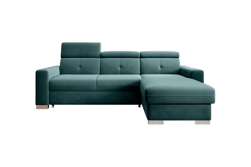 Trent Bäddsoffa m. Divan med Förvaring 3-sits - Mörkgrön - Möbler - Vardagsrum - Bäddsoffor