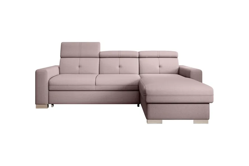 Trent Bäddsoffa m. Divan med Förvaring 3-sits - Rosa - Möbler - Vardagsrum - Bäddsoffor