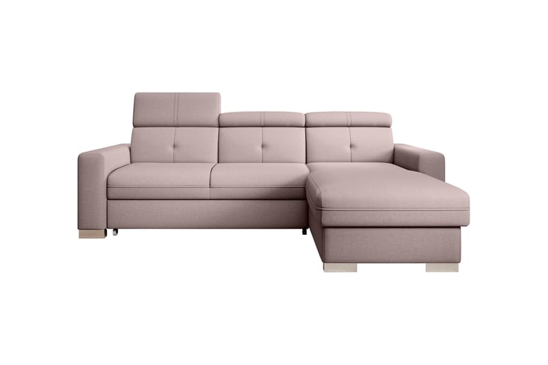 Trent Bäddsoffa m. Divan med Förvaring 3-sits - Rosa - Möbler - Vardagsrum - Bäddsoffor