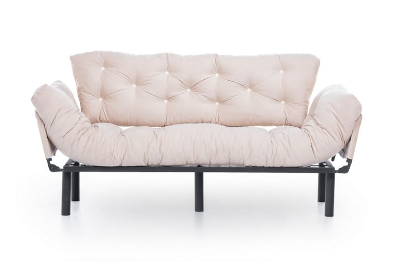 TURIELLOS 3-sits Bäddsoffa Beige - Möbler - Vardagsrum - Bäddsoffor