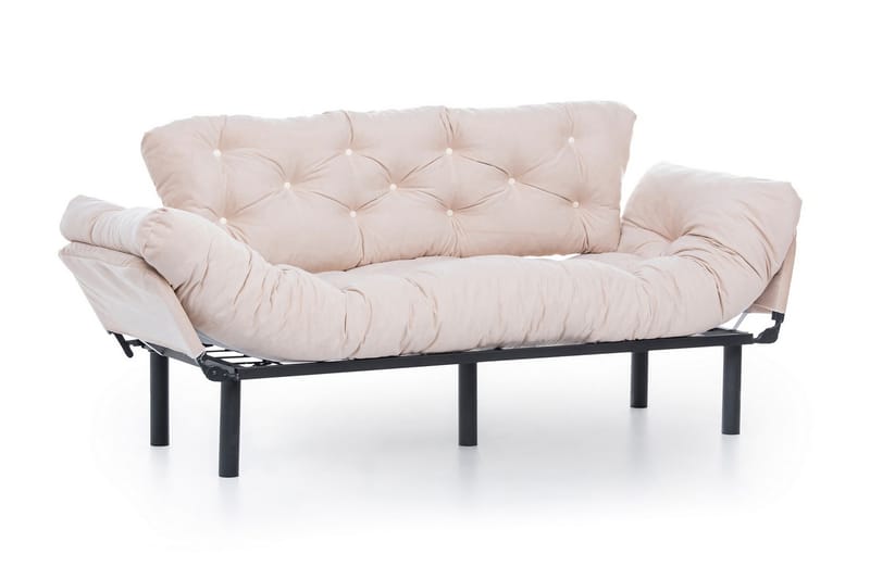 TURIELLOS 3-sits Bäddsoffa Beige - Möbler - Vardagsrum - Bäddsoffor