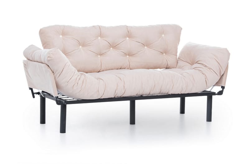 TURIELLOS 3-sits Bäddsoffa Beige - Möbler - Vardagsrum - Bäddsoffor