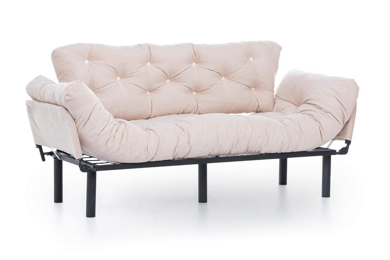 TURIELLOS 3-sits Bäddsoffa Beige - Möbler - Vardagsrum - Bäddsoffor