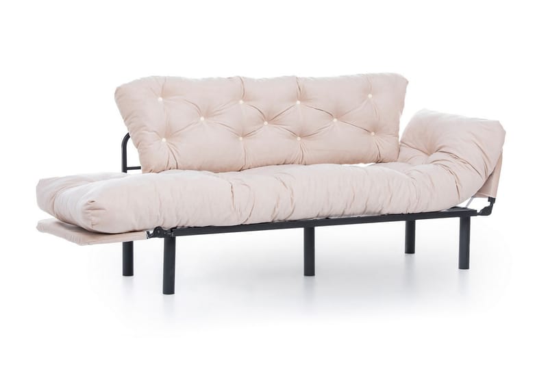 TURIELLOS 3-sits Bäddsoffa Beige - Möbler - Vardagsrum - Bäddsoffor