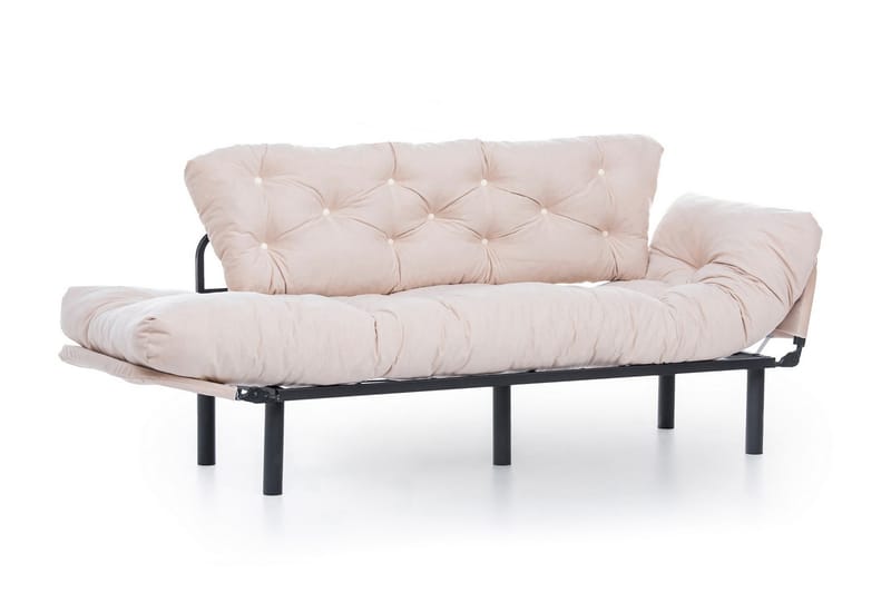 TURIELLOS 3-sits Bäddsoffa Beige - Möbler - Vardagsrum - Bäddsoffor