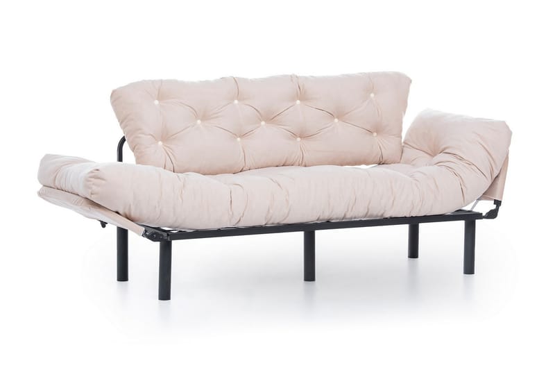 TURIELLOS 3-sits Bäddsoffa Beige - Möbler - Vardagsrum - Bäddsoffor
