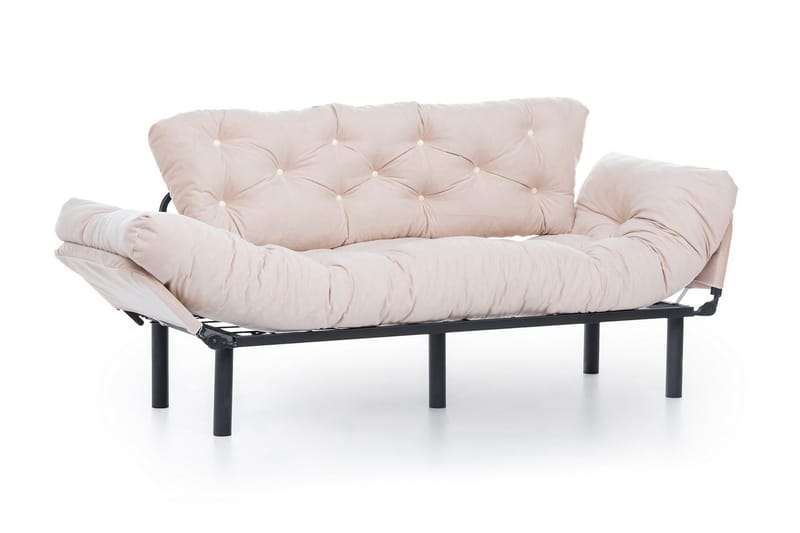TURIELLOS 3-sits Bäddsoffa Beige - Möbler - Vardagsrum - Bäddsoffor