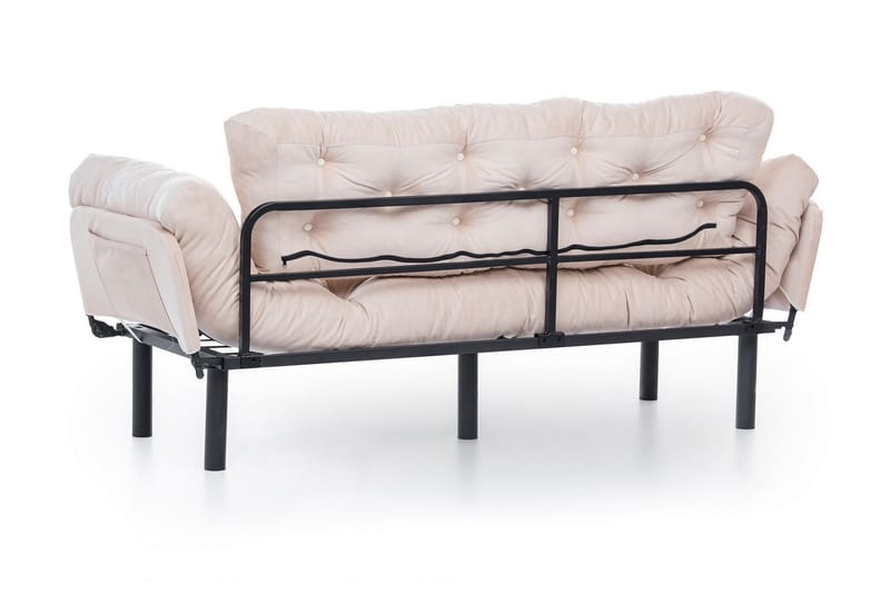 TURIELLOS 3-sits Bäddsoffa Beige - Möbler - Vardagsrum - Bäddsoffor