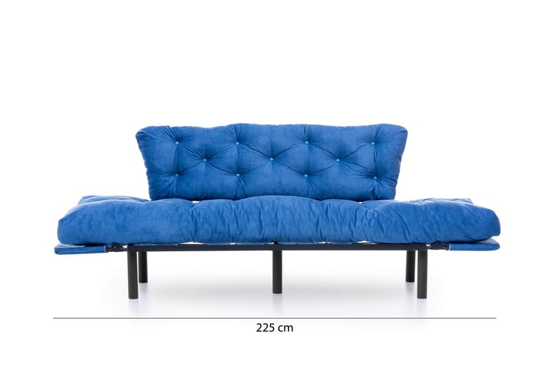 TURIELLOS 3-sits Bäddsoffa Blå - Möbler - Vardagsrum - Bäddsoffor
