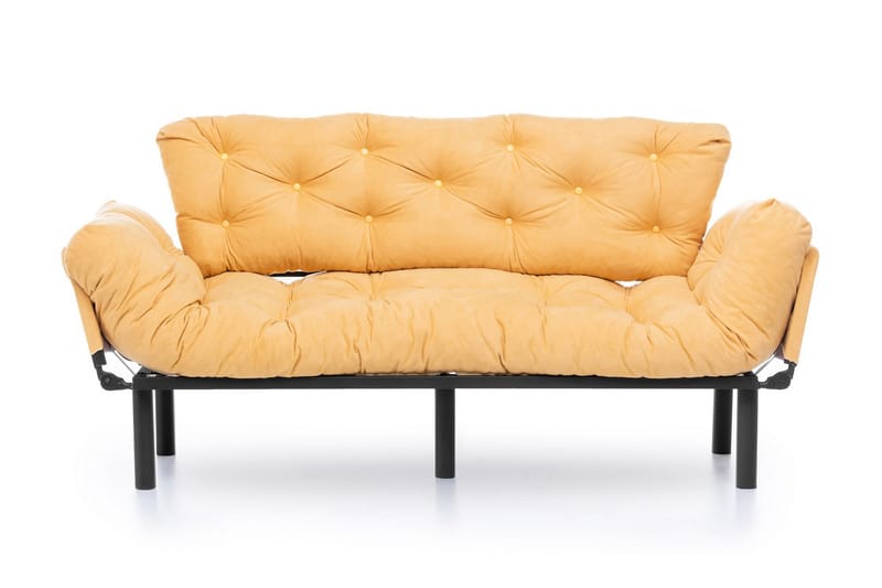 TURIELLOS 3-sits Bäddsoffa Gul - Möbler - Vardagsrum - Bäddsoffor