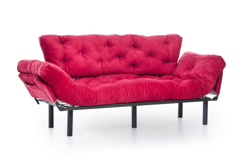 TURIELLOS 3-sits Bäddsoffa Röd - Möbler - Vardagsrum - Bäddsoffor