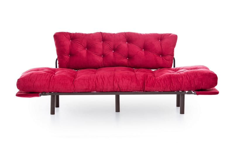 TURIELLOS 3-sits Bäddsoffa Röd - Möbler - Vardagsrum - Bäddsoffor
