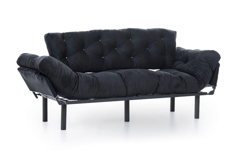TURIELLOS 3-sits Bäddsoffa Svart - Möbler - Vardagsrum - Bäddsoffor