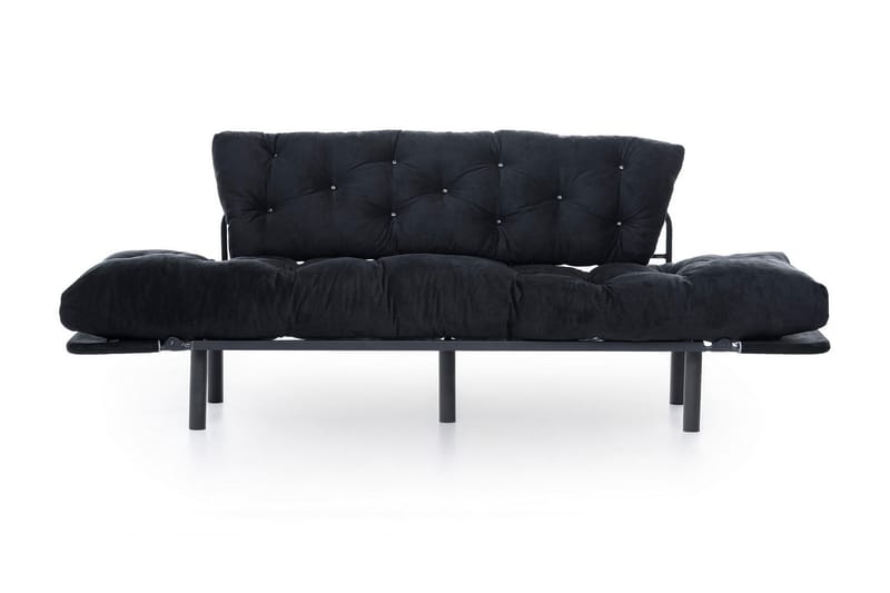 TURIELLOS 3-sits Bäddsoffa Svart - Möbler - Vardagsrum - Bäddsoffor