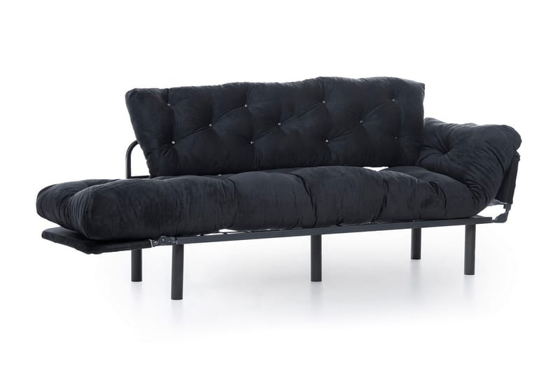 TURIELLOS 3-sits Bäddsoffa Svart - Möbler - Vardagsrum - Bäddsoffor
