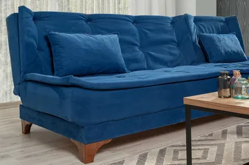 Turso Bäddsoffa med Divan Höger - Blå - Möbler - Vardagsrum - Bäddsoffor