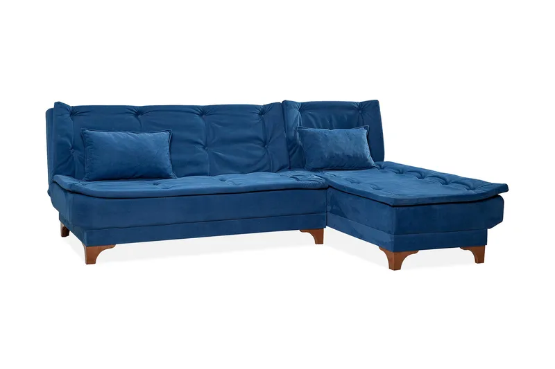 Turso Bäddsoffa med Divan Höger, Blå