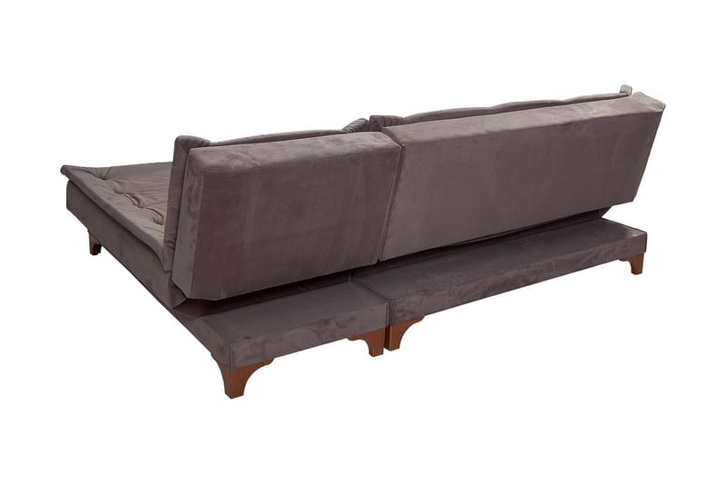 Turso Bäddsoffa med Divan Höger - Grå - Möbler - Vardagsrum - Bäddsoffor
