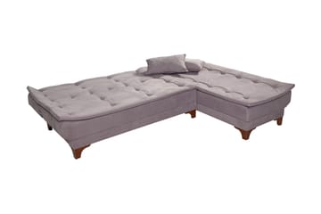 Turso Bäddsoffa med Divan Höger - Grå - Möbler - Vardagsrum - Bäddsoffor
