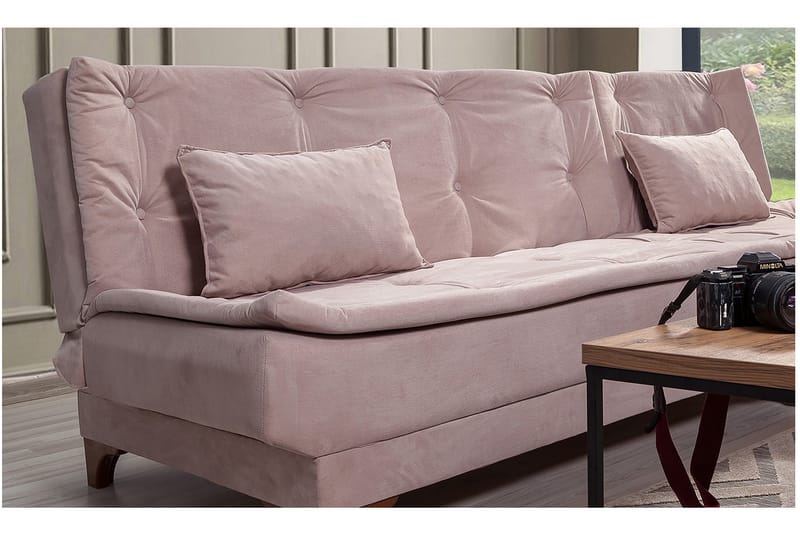 Turso Bäddsoffa med Divan Höger - Ljusbrun - Möbler - Vardagsrum - Bäddsoffor