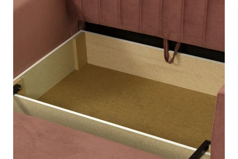 Upperud Soffa - Ljusrosa - Möbler - Vardagsrum - Bäddsoffor