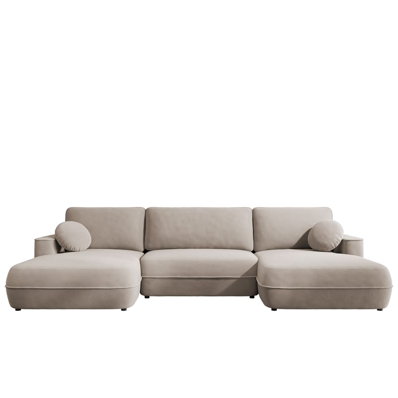 Uppland Bäddsoffa Dubbeldivan 5-sits - Beige - Möbler - Vardagsrum - Bäddsoffor - U bäddsoffa