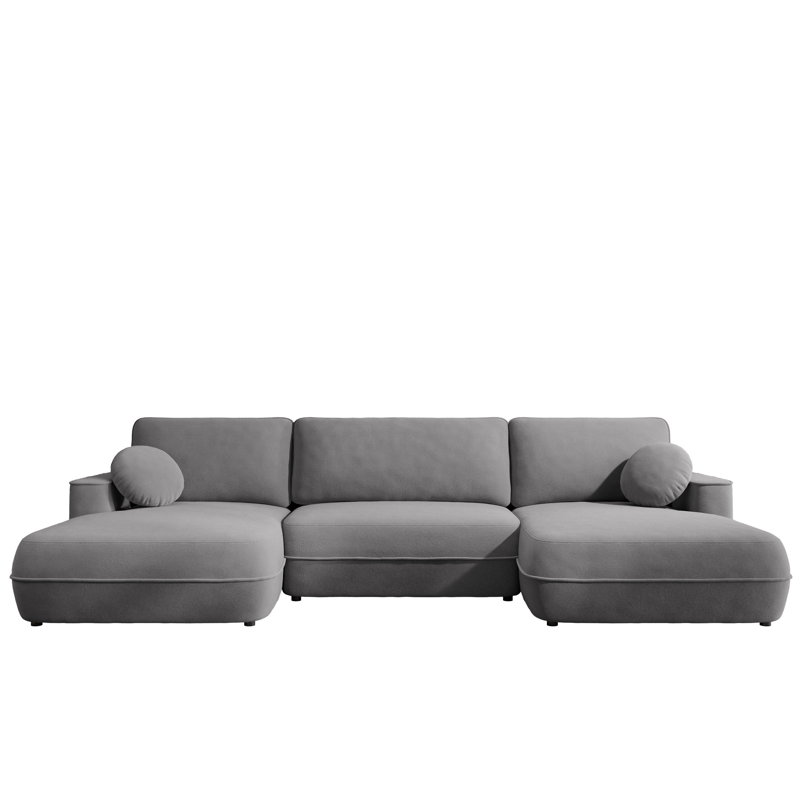 uppland bäddsoffa dubbeldivan 5-sits - grå