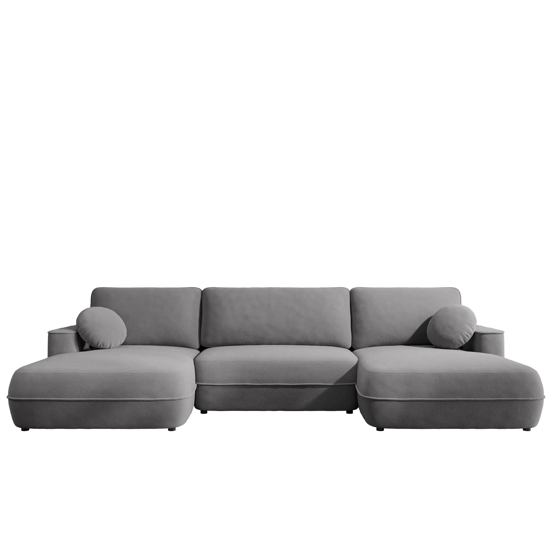 uppland bäddsoffa dubbeldivan 5-sits - grå