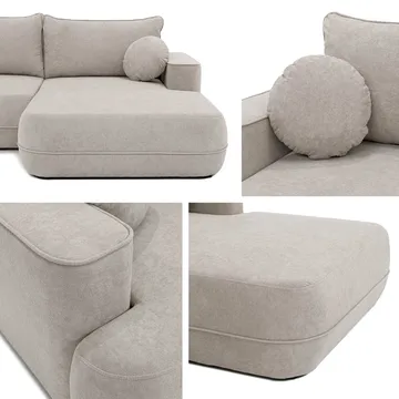 Uppland Bäddsoffa med Divan 3-sits - Vit - Möbler - Vardagsrum - Bäddsoffor