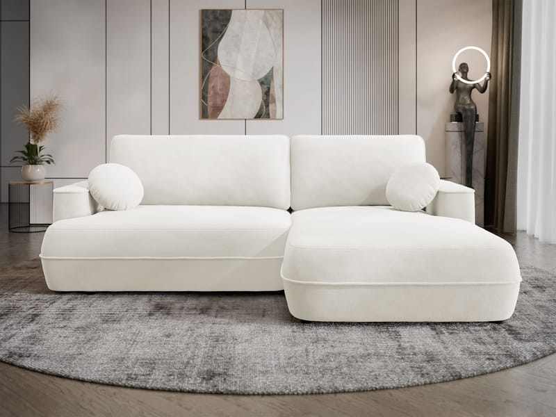 Uppland Bäddsoffa med Divan 3-sits - Vit - Möbler - Vardagsrum - Bäddsoffor