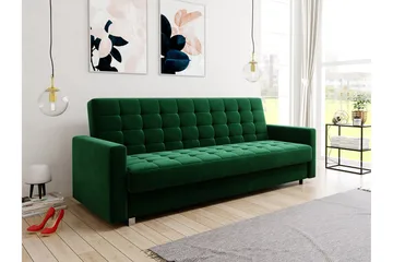 Veasna Bäddsoffa - Grön - Möbler - Vardagsrum - Bäddsoffor