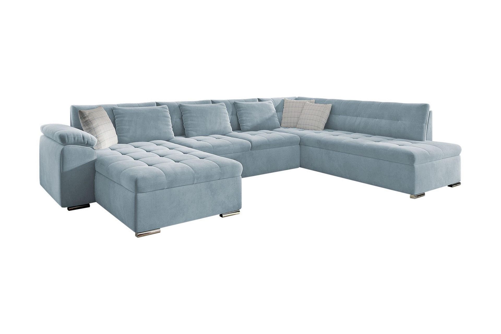 Vekerum 8-sits B&auml;ddsoffa V&auml;nster - Bl&aring;