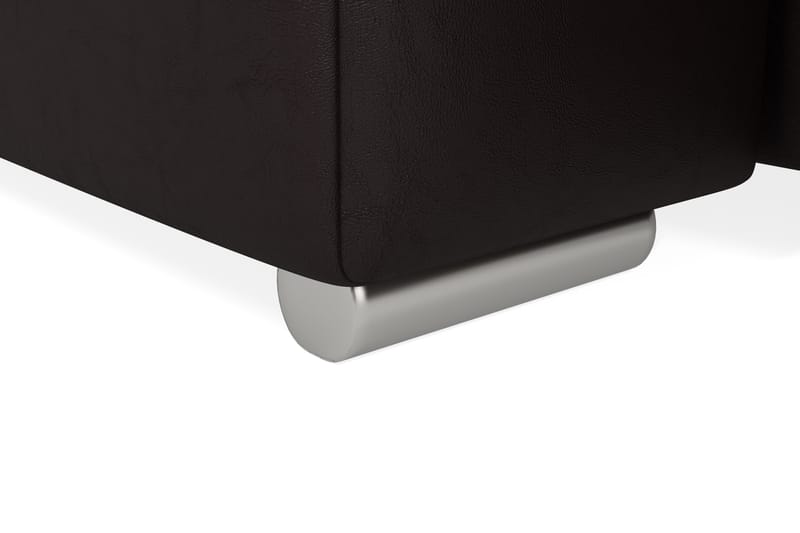 VILLOSA Hörnbäddsoffa Divan med Förvaring Vänster Beige/Brun - Beige/Brun - Möbler - Vardagsrum - Bäddsoffor - U bäddsoffa