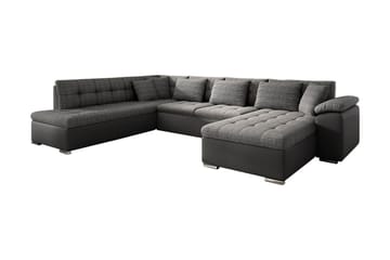 VILLOSA U-Bäddsoffa 350x205x76 cm Divan Höger