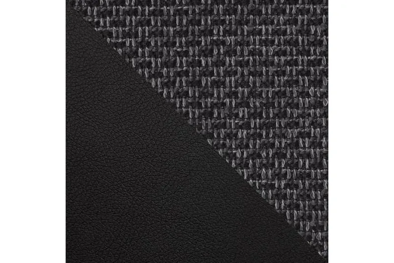 VILLOSA U-Bäddsoffa 350x205x76 cm Divan Vänster - Grå/Svart - Möbler - Vardagsrum - Bäddsoffor - U bäddsoffa