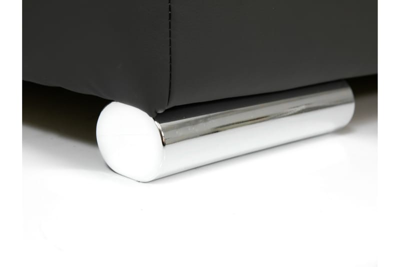 VILLOSA U-Bäddsoffa 350x205x76 cm Divan Vänster - Mörkgrå - Möbler - Vardagsrum - Bäddsoffor - U bäddsoffa