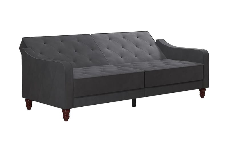 Vintage Tufted 2-sits Bäddsoffa Grå - Novogratz - Möbler - Vardagsrum - Bäddsoffor - 2-sits bäddsoffa