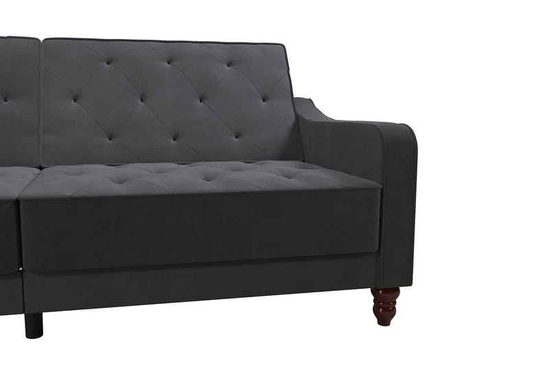 VINTAGE TUFTED 2-sits Bäddsoffa Grå - Novogratz - Möbler - Vardagsrum - Bäddsoffor - 2-sits bäddsoffa